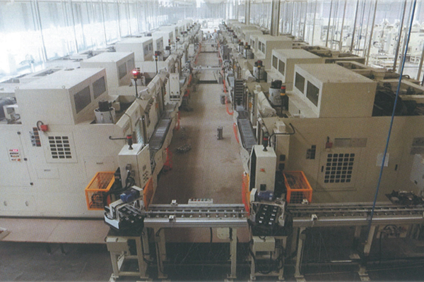 缸(gang)體缸蓋柔性(xing)生産線